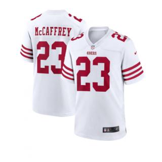 Christian McCaffrey, San Francisco 49ers - White